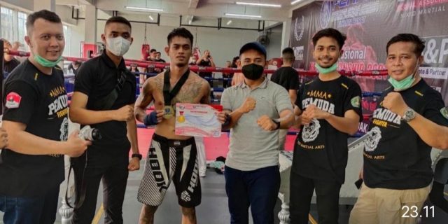 Warga Binaan Lapas Pemuda Kelas IIA Tangerang Juara MMA Championship Nasional GAMMA 2021